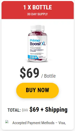 primo boost xl 1 bottle price