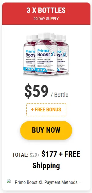primo boost xl 3 bottles price
